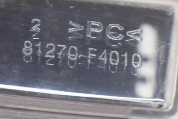 TOYOTA C-HR AX10 SVĚTLO TABULKY SPZ 81270-F4010 2020