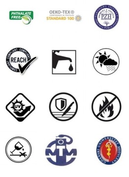 Подушки пастельные круглые 30х5 см - 5 шт.