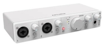 ARTURIA MiniFuse 2 WHITE INTERFEJS AUDIO USB MIDI HUB OPROGRAMOWANIE