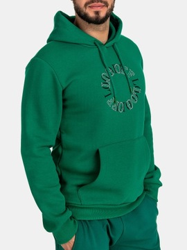 BLUZA MĘSKA Z KAPTUREM KANGURKA BAWEŁNIANA L