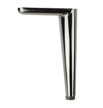 Noga meblowa szpilka 15cm nowoczesna czarny nikiel