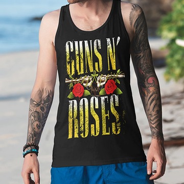 TANK TOP HORROR/ROCK GUNS N ROSES BIG GUNS