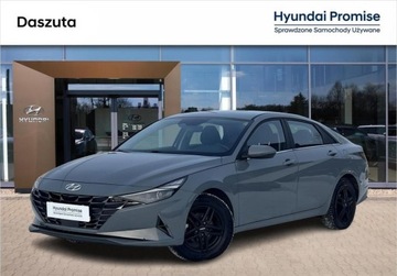 Hyundai Elantra VII Sedan 1.6 MPI 123KM 2021 Hyundai Elantra 1.6 Smart LED Winter Gwarancja Hyundai Promise 1.6 Benzyna