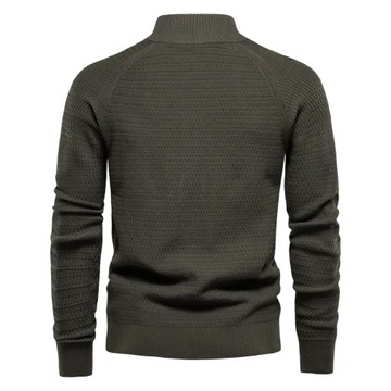 Men's Knitted Sweater Cardigan Cotton High Quality