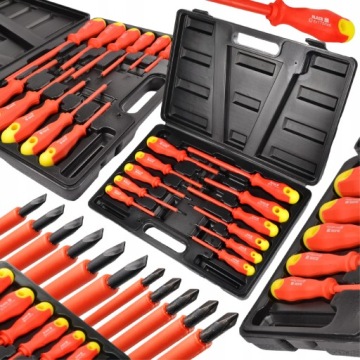 ZESTAW WKRĘTAKÓW WKRĘTAK ŚRUBOKRĘTY IZOLOWANE 11el MAGNETYCZNE