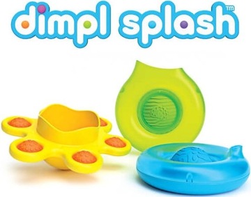 Dimpl Splash Bath Bubbles 18 м+Fat Brain Toys
