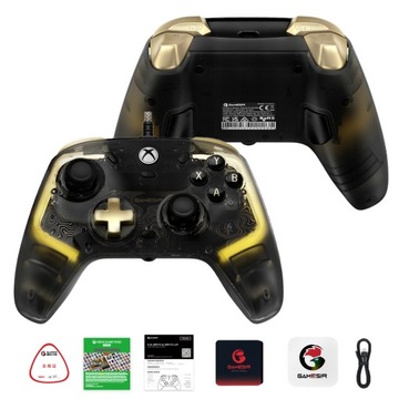 Przewodowy kontroler gamepad GameSir K1 Kaleid Flux LED do Xbox Steam PC