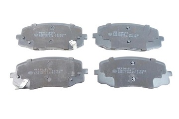 KLOCKI HAMULCOWE PRZÓD HYUNDAI I10 I20 J3600506