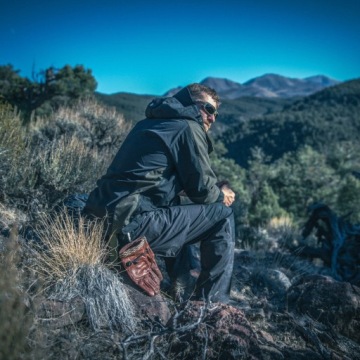 Анорак HELIKON WOODSMAN Kangaroo Trekking Jacket Black / Taiga Green S