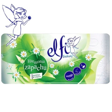 PAPIER TOALETOWY ELFI RUMIANKOWY 16 ROLEK 3W