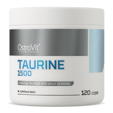 OstroVit Taurine 1500 mg 120 kaps TAURYNA AMINOKWASY