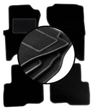 Velurové koberce komplet pro: Land Rover Discovery III Suv (2004-2011)