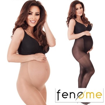 2 пары колготок для беременных RELAXING плотностью 40 ден со вставками