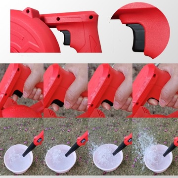 Беспроводной садовый пылесос с вентилятором для листьев, маленький 21 В, 1,5 кг, 2W1, 2,0 Ач