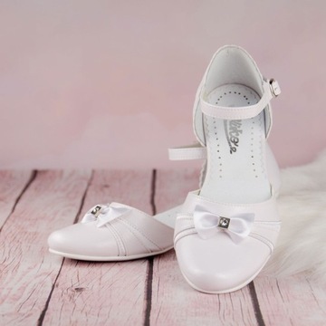 Туфли для причастия для девочек KBD-702 - Размер: 34 -