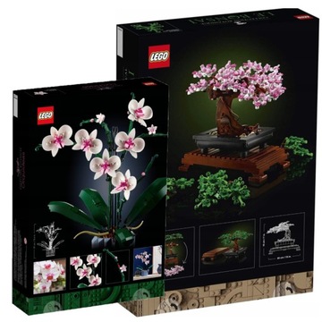 LEGO CREATOR EXPERT 10281+10311 ORCHIDEA BONSAI