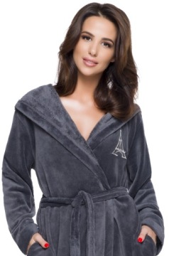 ХАЛАТ ЖЕНСКИЙ EIFFEL LONG DOWN ROSE L