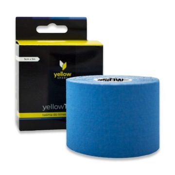 Plastry tejpy kinesiotape niebieska taśma 5cm x 5m