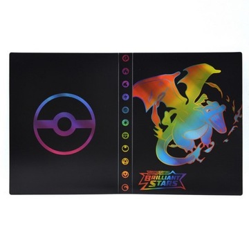 3D КАРТОЧКИ ПОКЕМОН 55 РАЗНОЦВЕТНЫХ ЧАСТЕЙ + БЕСПЛАТНЫЙ АЛЬБОМ