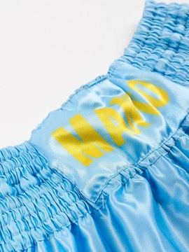 MANTO ЖЕНСКИЕ ШОРТЫ ДЛЯ ТАЙСКОГО МУЗЕЯ, двойные синие, XS