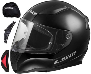 LS2 KASK MOTOCYKLOWY INTEGRALNY FF353 RAPID II ECE 22.06 SOLID CZARNY M