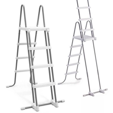 ЛЕСТНИЦА ДЛЯ БАССЕЙНА ДВУСТОРОННЯЯ 122см INTEX 28076
