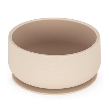 PETITE&MARS Dwukolorowa miseczka Take&Match Desert Sand Beżowa 6m+