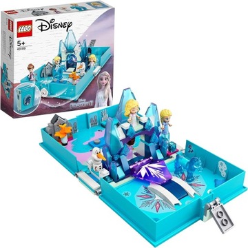 LEGO Disney Książka z przygodami Elsy i Nokka 43189