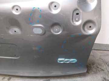 VÍKO KUFRU ZADNÍ FIAT 500 E II 2 500E