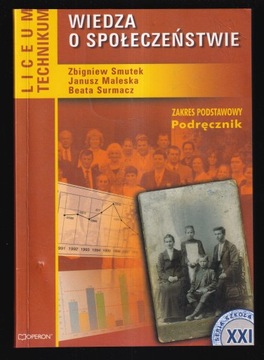 WIEDZA O SPOŁECZEŃSTWIE PODRĘCZNIK Smutek Maleska