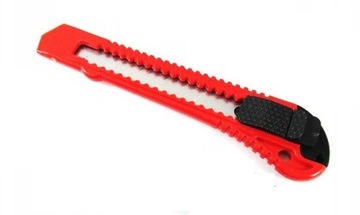 NÓŻ NOŻYK DO TAPET, OSTRZE ŁAMANE 18mm PLASTIKOWY