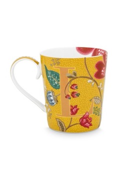 Kubek Floral Fantasy Yellow 