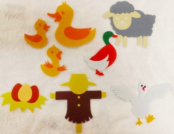 ДОСКА РАЗВИВАЮЩАЯ КОВРИКА ИЗ ВОЙЛА ДОСКА ДЛЯ ДЕТЕЙ МОНТЕССОРИ ЖИВОТНЫЕ