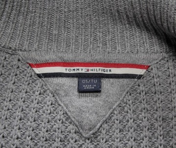 TOMMY HILFIGER SWETER PONCZO r UNIWERSALNY