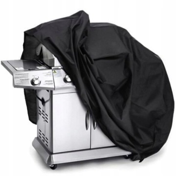 DUŻY POKROWIEC NA GRILLA WODOODPORNY OSŁONA NA GRILL GAZOWY 145x61x117 CM