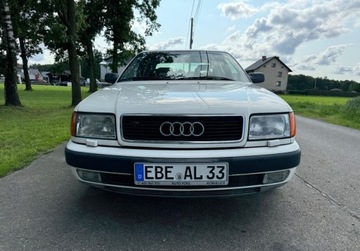 Audi 100 C4 Sedan 2.0 E 115KM 1992 Audi 100 Niski przebieg, oryginalny lakier, Youngtimer 2.0 Benzyna 116KM, zdjęcie 1