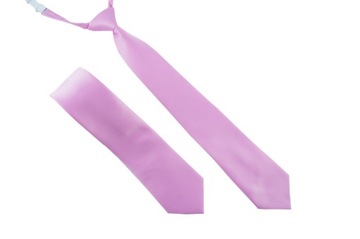 Розовый, ЭЛЕГАНТНЫЙ, гладкий галстук для ПОДРОСТКА ок. 8-15 лет.
