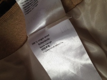 MARC CAIN - piękna -100% WEŁNA- spódnica - 42 (XL)