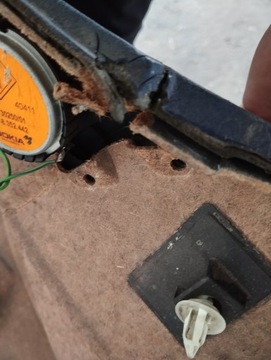 BOCZKI SKÓRA BMW E38 GRANATOWE