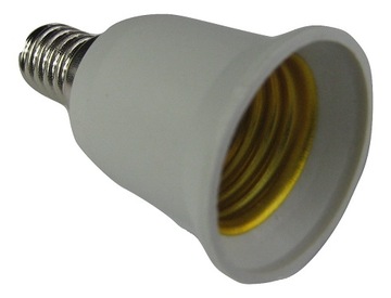 ADAPTER PRZEJŚCIÓWKA GNIAZDO ŻARÓWKI E14 na E27