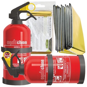 АВТОМОБИЛЬНЫЙ ОГНЕТУШИТЕЛЬ ПОРОШКОВЫЙ ОГНЕЗАЩИТНЫЙ ВС 1кг С РУЧКОЙ ДЛЯ ВЕШАЛКИ 2024