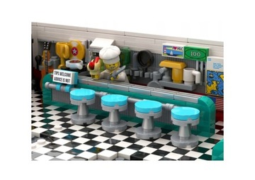 LEGO Ideas 910011 BrickLink — Ресторан 1950-х годов