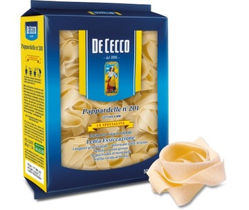 Makaron Pappardelle Wstążki De Cecco 500 g Włoski