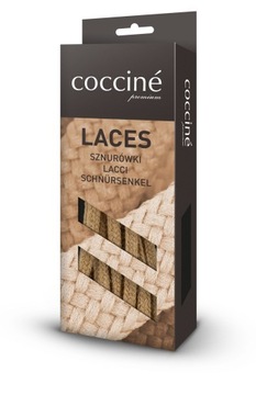 Sznurowadła bawełniane 75cm 2mm- Beżowe Coccine