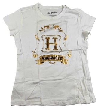 Harry Potter Koszulka t-shirt dziecięcy biały bawełna rozmiar 158-164