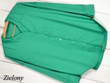 СВОБОДНАЯ ХЛОПКОВАЯ РУБАШКА, ПУГОВИНЫ OVERSIZE 728