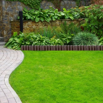 Сад палисада 100 см садовой край пластиковый забор ультрафиолетовый