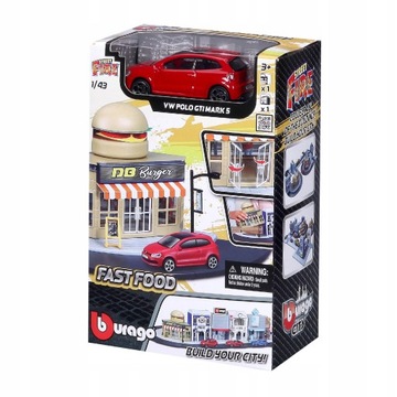 MIASTO BBURAGO Restauracja + VW GOLF 5