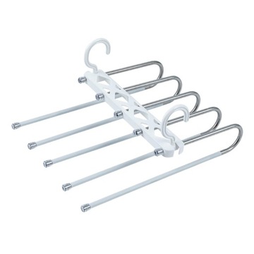 Вешалки для одежды Массивный противоскользящий каркас, белый