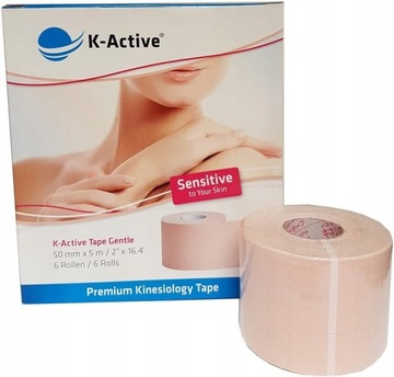 Taśma K-Active Tape GENTLE dla dzieci łagodny klej